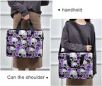 MNSRUU Laptop Bag for 15.6 inch Black Gothic Bats