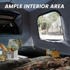 WildFinder SUV Tent, Rectangle Car Tent for Family, Waterproof & Windproof for Car Camping, Large Camping Tents with Storage Bag, SUV, Van, Jeep