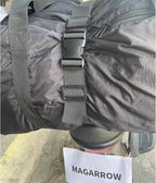 MAGARROW 1.5" Utility Luggage Straps with Buckle Adjustable, 4-Pack (Black, 1.5 in x 8 ft)