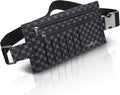 Luxury Travel Wallet – Hidden Money Belt, RFID-Blocking, Anti-Theft Passport Holder for Men & Women (Black Crest)