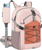 TILYMOL Hiking Travel Backpack for Women 25L - Small Lightweight Waterproof Outdoor Camping Backpack/Day Pack, Hiking Daypack with Hydration System for Hiking, Travel, Sports, Running, Biking
