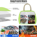 douyadady Lunch Bag Women/Men Lunch Box Women/Men (green)