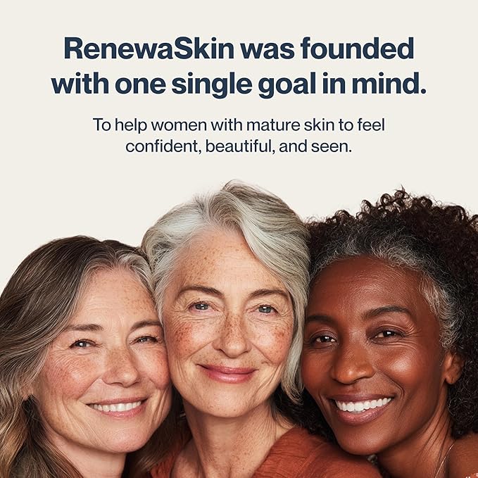 RenewaSkin Face & Neck Sculpting Tool Handheld Beauty Device with Gentle Light & Soothing Vibration At-Home Skincare Tool for a Smoother, Refreshed, and Radiant-Looking Complexion