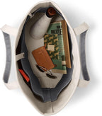 Lands' End Open Top Canvas Tote Bag