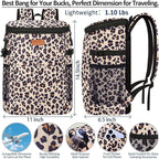 Camping Cooler Backpack 30 45 Cans, Soft Backpack Coolers Insulated Leak Proof Travel Cooler Bag Waterproof Lunch Picnic Beach Work Trip Thermal Bag Drink Beverage Beer Bag Cooler