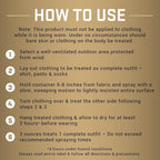 Repel Permethrin Clothing And Gear Insect Repellent, 6.5 Ounces, Aerosol Insect Repellent For Clothing And Gear Including Nets, Tents, Sleeping Bags And Backpacks