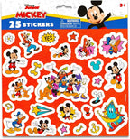 Disney Mickey Mouse Travel Blanket and Pillow Set - Bundle Throw Blanket, Neck Pillow, Stickers, More | Mickey Travel Accessories for Kids, Boys