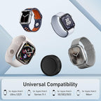 Elebase for 5W Apple Watch 11 USB C Charger,Magnetic USBC Apple Watch Charging Adapter,Wireless iWatch Charger Dock Type C & iPhone Power Port for i Watch Series 10 9 8 7 6 Ultra SE 3,42/46/44mm,Tesla