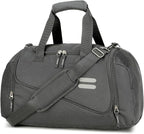 Gym Bag for Men & Women - 30L Duffel Bag with Shoe Compartment, Weekender Water Resistant Duffle Bag for Travel, Sports, Fitness & Workouts, DarkGray