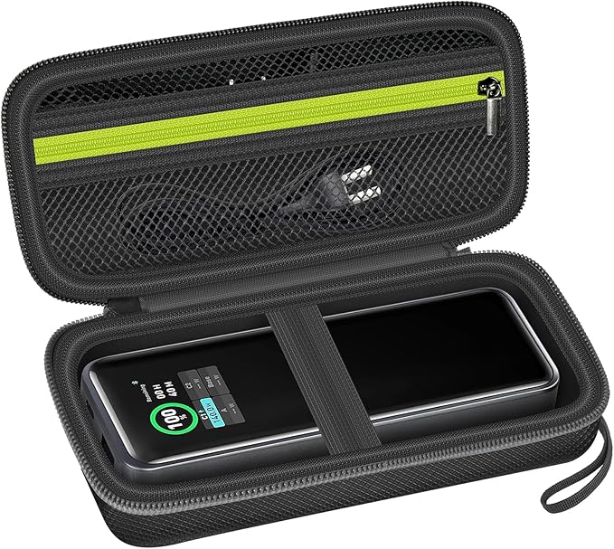 Case for Anker Prime Power Bank 27,650mAh 250W & 737 24000mAh – 3-Port Fast Charging Storage Holder – Portable Laptop/Car Charger Carry Box (Box Only)