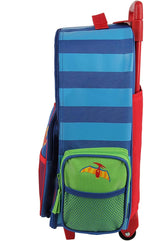 Stephen Joseph Classic Rolling Luggage, Red Dino