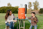 Igloo 10 Gallon Beverage Container 37L – Insulated Water Canister for Sports, Construction Site & Outdoor – Robust Beverage Dispenser with Spigot, Cooling Function & Carrying Handle