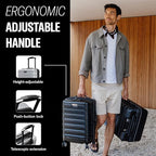 Samsonite Omni 2 PRO Hardside Expandable Luggage with Spinners, Arctic Silver, Carry-on