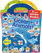 Walenced Reusable Sticker Book for Toddlers, Stickers for Kids, Toddler Sticker Book, Toddler Craft Activities, Toddler Travel Toys Boy Girl Birthday Gifts