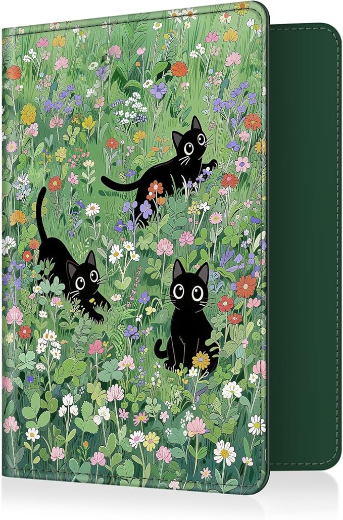 FINTIE Passport Holder, Slim Travel Wallet RFID Blocking Card Case Cover Passport Cover Protector Essentials with Credit Card Slots for Women/Men | Slim, RFID Blocking, Card Case Cover, Essentials, Credit Card Slots
