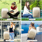 LOVEVOOK 50L Large Travel Backpack for Women Men Fits 17 Inch Laptop, Carry on Backpack for Traveling on Airplane, Personal Item Bag Airline Approved, Business Causal Weekender Backpacks
