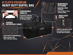 Heavy Duty Cargo Duffel Large Sport Gear Drum Set Equipment Hardware Travel Bag Rooftop Rack Bag