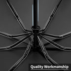 Seniny Windproof Travel Umbrella, Automatic Umbrellas for Rain, Portable & Compact Umbrellas for Backpack, Strong UV for Protection, Folding Small Sun Umbrella for Car, Walking