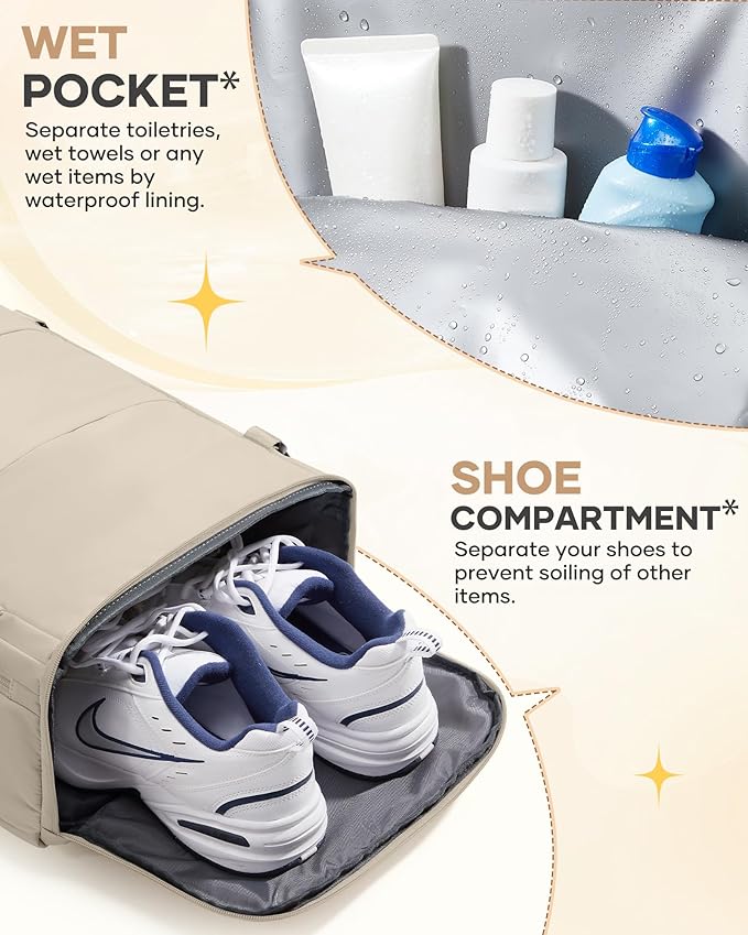 coofay Large Travel Backpack For Women Men Airline Approved Carry On Backpack Flight Approved Waterproof Sports Luggage Backpack Casual Daypack Hiking Backpack