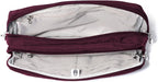 Baggallini Securtex Anti-theft Belt Bag 8.8"x5.5" Crossbody Fanny Pack for Women RFID Wallet Locking Zipper Travel Purse