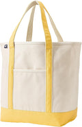 Lands' End Open Top Canvas Tote Bag