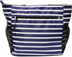 ESVAN Original Floral Tote Bag Large Shoulder Bag with Multi Pockets for Gym Travel Beach Daily Bags