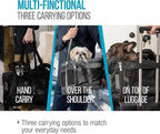 Sherpa Original Deluxe Travel Pet Carrier, Airline Approved & Guaranteed On Board - Black Lattice, Small