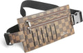 Luxury Travel Wallet – Hidden Money Belt, RFID-Blocking, Anti-Theft Passport Holder for Men & Women (Brown)