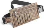 Luxury Travel Wallet – Hidden Money Belt, RFID-Blocking, Anti-Theft Passport Holder for Men & Women (Brown)