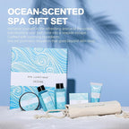 Spa Luxetique Spa Gift Set for Women,Ocean Spa Set Includes Body Lotion, Shower Gel,Bubble Bath, Hand Cream,Bath Gifts for Women, Mothers Day Gifts