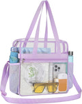 USPECLARE Clear Bag for Stadium Events,Transparent Bag for Work Sports Games Concerts Travel Gym