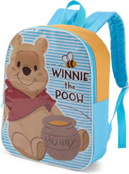 Disney Winnie the Pooh Backpack for Kids - Cute & Durable Kids Backpack for Girls with Padded Straps & Zip Compartment - Ideal Toddler Bookbag for School & Travel - 15”