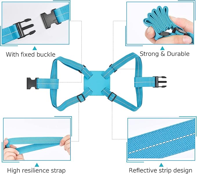 Travelkin Luggage Bungee Strap for Suitcases TSA Approved, Travel Bag Bungee Belt for Suitcases Add a Bag (Blue)