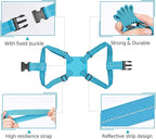 Travelkin Luggage Bungee Strap for Suitcases TSA Approved, Travel Bag Bungee Belt for Suitcases Add a Bag (Blue)