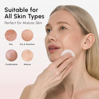 MAREE PDRN Salmon DNA Toner Pads for Face - Firming Facial Polishes with Salmon PDRN, Collagen, Hyaluronic Acid, Bakuchiol - Anti Wrinkle Anti Aging Care, Acne Treatment Device Acne Pads