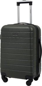 Wrangler Smart Spinner Hardside Luggage, 2 Piece Set, Deep Depths