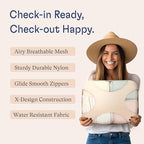 Shacke Packing Cubes for Travel 5 Set - Premium Luggage Organizer Bags - Versatile Travel Organizer for Women and Men - Optimized Packing Bags - Travel Essentials (Cream)