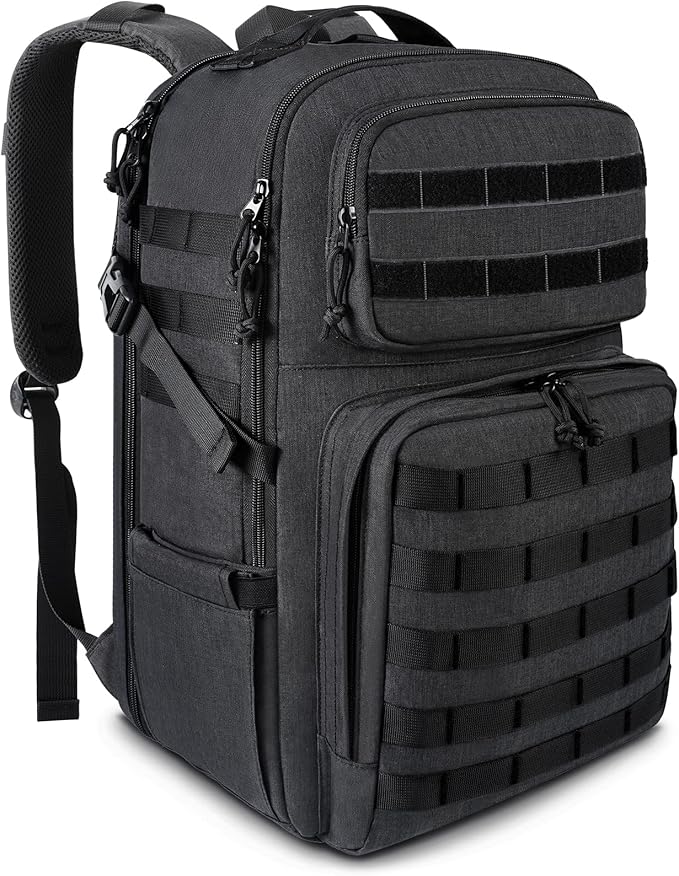 MATEIN 17 Inch Laptop Backpack, Large Military Tactical Backpack for Men TSA Approved, Water Resistant Computer Bag Work Day Pack, Travel Laptop Carry on for Camping Hiking