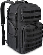 MATEIN 17 Inch Laptop Backpack, Large Military Tactical Backpack for Men TSA Approved, Water Resistant Computer Bag Work Day Pack, Travel Laptop Carry on for Camping Hiking