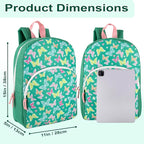 Trail maker 15 Inch Kids Backpacks for Boys & Girls | Preschool, Kindergarten, Elementary School Backpacks with Adjustable, Padded Straps (Beautiful Butterflies)