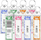 8 Pack DCL Cruise Luggage Tag Holder & Cruise Essentials for Dream, Fantasy, Magic, Wonder, Wish & Treasure 2025-2026 Cruise Must Have by SEAVILIA