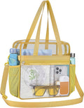 USPECLARE Clear Bag for Stadium Events,Transparent Bag for Work Sports Games Concerts Travel Gym