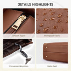 RAINSMORE Laptop Tote Bag for Women 15.6 Inch Large Women Work Bags Waterproof Business Office Teacher Bag Computer Briefcase