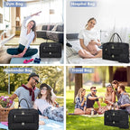 Travel Duffle Bag Weekender for Women - 38L Carry-On Overnight Personal Item Bag with Shoe Compartment & Wet Pocket Weekend Tote Bags with Toiletry Hospital Bags for Labor and Delivery