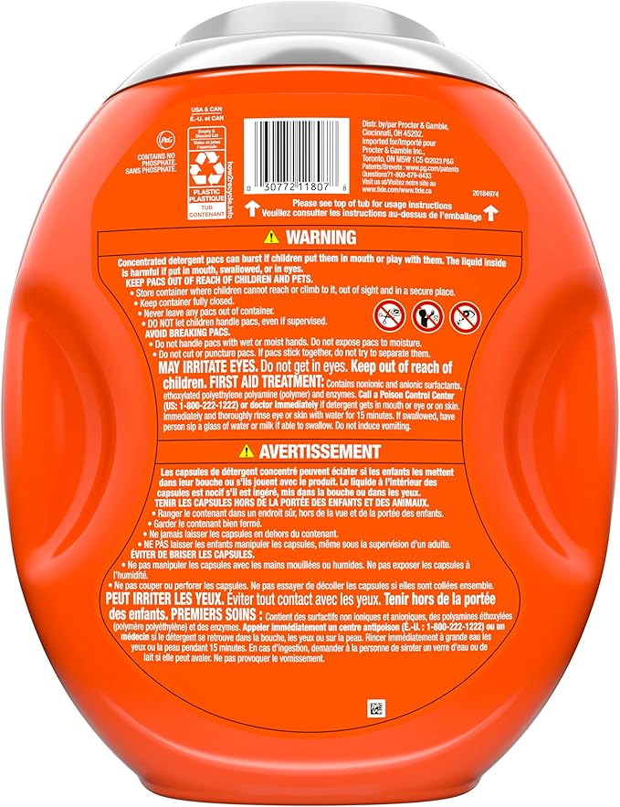 Tide Power PODs + Downy Laundry Detergent Pods, 63 Count, Soft Boosters + April Fresh (Pack of 4)
