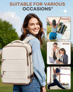 coofay Extra Large Travel Backpack Carry on Flight Approved Mochila De Viaje Personal Item Backpack for Airlines Frontier Airlines Personal Item Bag Backpack for Travel Backpacks for Men Women