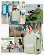WONHOX Large Travel Backpack Carry on Flight Approved Laptop Work Business Backpack for Women Men Mochila de Viaje