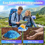 Portable Toilet Gel, Poo Powder for Portable Toilet, Camping Toilet Gel, Pee Powder, Portable Toilet Powder for Outdoor Camping and Hiking Toilet Gel Powder