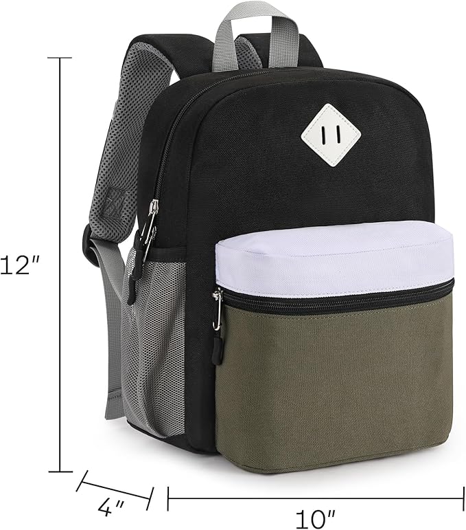 mibasies Toddler Backpack for Boys 2-4: Preschool Backpacks for Boys - Cute Kids Backpack