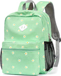 STEAMEDBUN Corduroy Kids Backpack for Girls Boys 3-8, Girls Backpack for Elementary Kindergarten - Daisy